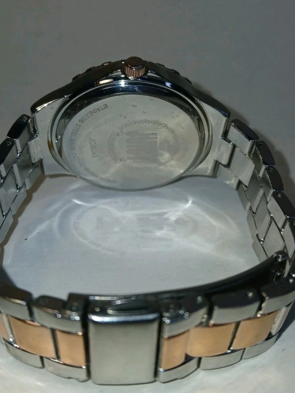 Juicy By Juicy Couture Women's Watch JC/5043 Quartz Rose Gold Silver 38mm